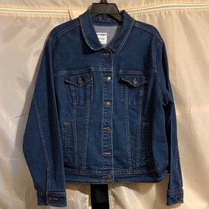 Old Navy Dark Blue Jean Jacket